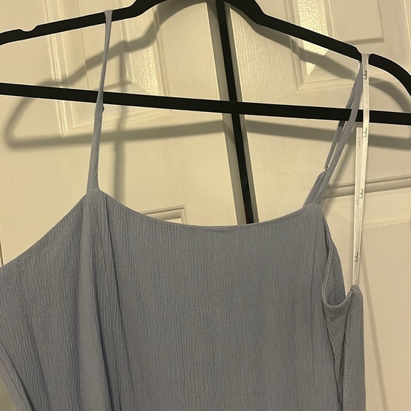 Light Blue Lulus Wrap Dress - NWT - Picture 5 of 6